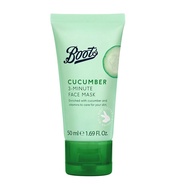 Boots Cucumber บู๊ทส์ คิวคัมเบอร์ 3-มินิท เฟซ มาส์ค