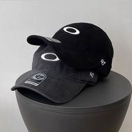 CeilingVintage oaklay Co-Branded 47 Embroidered Cap Retro Street kiko Baseball Cap20260118