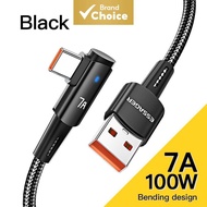 Essager 7A USB C Cable 90 Degree USB Type C Cable for Data Cord