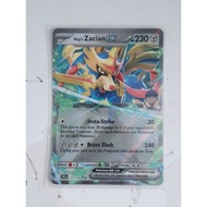 Pokemon hop zacian ex journey together card