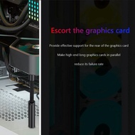 Graphics Card GPU Holder Support Adjustable Telescopic Rotary Screw Aluminum Alloy Video Card Sag Bracket Desktop