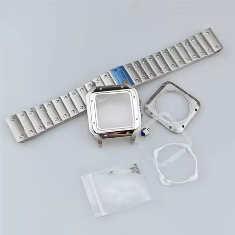 27mm Dial NH35 Case NH35 Dial Santos Mechanical Watch Accessories Assembly Accessories Dial Hands fo