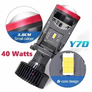 Y7D Projector H4 Mini Projector Lens Car Motorcycle Headlamp Lens