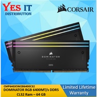 CORSAIR VENGEANCE/DOMINATOR P 32GB(2x16GB)DDR5 5600/6000/6400MHz PC RAM-CMH32GX5M2E6000C36/CMP64GX5M