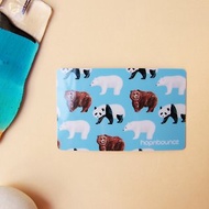 熊貓 北極熊 棕熊 交通卡貼 悠遊卡 八達通卡