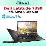 Refurbished Dell Latitude 7390 / Intel Core i7 8th Gen / 13.3" FHD IPS screen / Windows 10 Pro