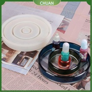 CHUAN DIY Silicone Mould Manual Making Silicone Candle Holder Mold Durable Lipstick Storage Resin Epoxy Mold