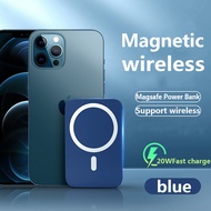 Magnetic Power Bank Original Magsafe powerbank Magsafe Wireless 15W Fast Charger 10000mAh Battery Fo