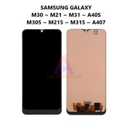 LCD SAMSUNG GALAXY M30 ~ M21 ~ M31 ~ A40s ~ M305 ~ M215 ~ M315 ~ A407 ~ AHJ SPAREPART