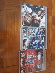 Playstation 3 games - street fighter / Gundam Musou 3 / NBA 2K13