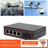 nearbeauty Yunseity Industrial Ethernet Switch  4 Port 10 100M Gigabit SFP Optical with Auto Negotia