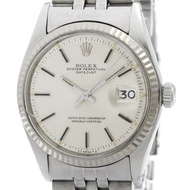 勞力士 Datejust 1601 白金精鋼自動男士腕錶