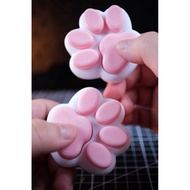Cat Paw Dog Stress Reliever Keyboard Fidget Clicker Keychain Mechanical Clicker