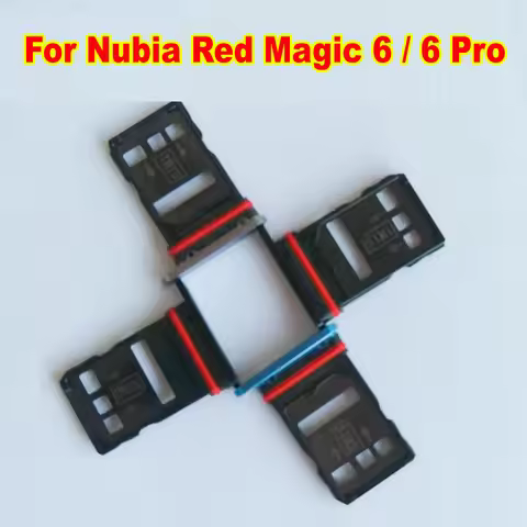 Original Best Sim Card Reader Slot Tray Port Holder For ZTE Nubia Red Magic 6 / 6 Pro / 6S Pro NX669