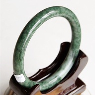Natural GuiZhou Jade Round Bangle Oil green Ladies Floating Flower Jade bracelet Boutique Spot Bangle Jewelry