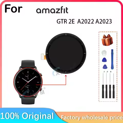 For Huami AMAZFIT GTR 2e LCD display Touch screen for AMAZFIT GTR 2E A2022 A2023 LCD display AMOLED 