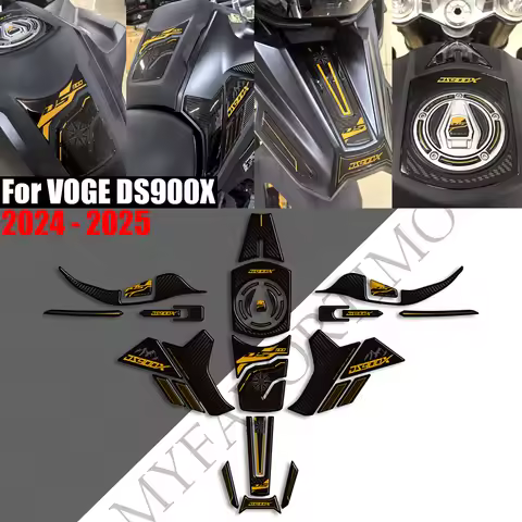 For VOGE DS900X 900DSX Adventure 2024 2025 Motorcycle Fuel Tank Pad Sticker Moto Epoxy resin Decals
