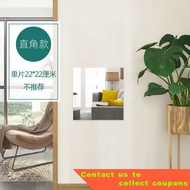Full Body Wall Hanging Mirror Self-Adhesive Household Bedroom Large Long Dressing Full-Length Mirror Stickers Paste Stud