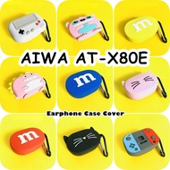 【Discount】For AIWA AT-X80E Case Casing Soft Silicone Creative Cartoon Earphone Case Cover