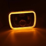 110W 2pc DOT H6054 5x7 7x6 Led For Jeep Cherokee XJ Wrangler YJ Ford Accessories Rectangular Headli