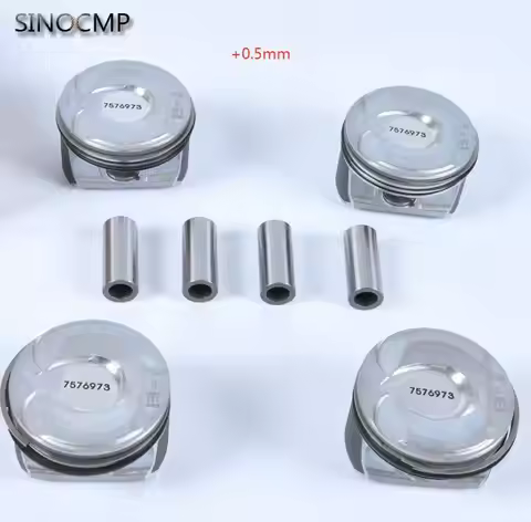 4pcs N14B16A N14B16C Engine +0.5mm Piston & Ring Set 11257566019 11257540609 11257566479 For 06-16 M