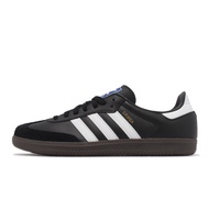 adidas Casual Shoes Samba OG Black White Suede Classic Style Clover Men's Women's [ACS] B75807