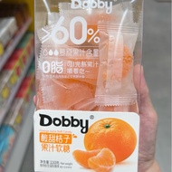 Dobby Fruit Gummy Zero 0% Calorie Fruit Juice Soft Candy Healthy Snacks 100g