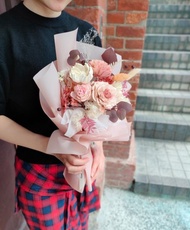 花束-香氛花束 乾燥永生 畢業花束畢業 老師禮物