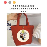 Personalised Canvas Bag/Lunch Bag/Groceries Bag/ Recycle Bag | Christmas Gift | Free Christmas Day Card Until Stock last