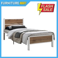 FDS TEDDY single size metal bed frame katil single besi murah ikea bed