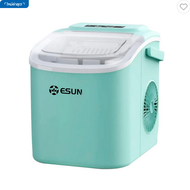 เครื่องทำน้ำแข็งอัตโนมัติ ESUN EIM-17G 1.2 ลิตร สีเขียวมิ้นต์
