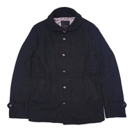 Ships Jet Blue Wool Coverall USN Jacket
