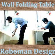 Meja Lipat Dinding custom Terbaru Terlaris Terbaik