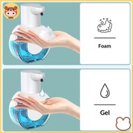 aosun 420ml Touchless Motion Sensor Soap Dispenser, Wall-Mounted for Liquid/Foam EN