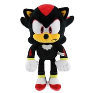 30CM High quality Sonic Plush Toy The Hedgehog Sonic Knuckles Tails Cute Cartoon Soft Stuffed Doll B