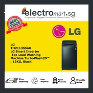 LG TH2113SSAK Smart Inverter Top Load Washing Machine TurboWash3D™ 13KG