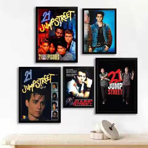 21 jump street poster Canvas Art Poster, Wall Art Picture Print, Modern Family Bedroom Decor Posters