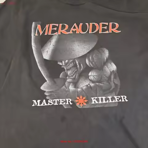 Merauder Master Killer Band T Shirt 4XL NYHC Hardcore Thrash Crossover vintage Washed Soft Unisex Co