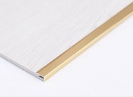 SPC石塑地板L型金色修邊條