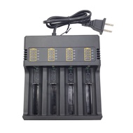 1 PCS 18650 Battery Charger 4 Slots Rechargeable Lithium Battery Charging for 3.7V 18650 26650 21700 14500 16340