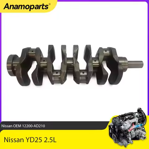Engine Crankshaft Fit 2.5 L For Nissan Navara Murano Pathfinder Frontier 2.5L YD25T YD25 YD25DDTI Di