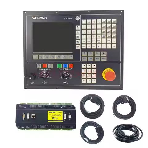 new NK280B Controller Software NC Studio V10 3/4 Axis ATC Spindle Integrated Control System Bus CNC