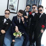 Men Suit Men Suit Groom Wedding Groom Light Business Slim-fit Non-iron Men's Suit