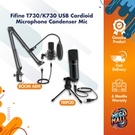 Fifine T730/K730 USB Cardioid Microphone Condenser Mic with Zero Latency &amp; 19mm Large Diaphragm Sound Quality