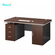 footful Spacious Desktop Executive Desk with Drawers Multi Functional Modern Executive Desk with Sto