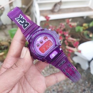 G SK CC6 PURPLE DW6900 Jam Tangan Lelaki Peremuan DIGITAL SPORTS WATCHES PURPLE CC6