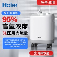 海尔医用制氧机老人吸氧机肺气肿雾化机家用便携小型呼吸困难氧气20251122