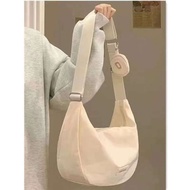 puffer bag Women's crossbody bag bag ins student crossbody bag Japanese one-shoulder niche dumpling bag large-capacity dumpling bag