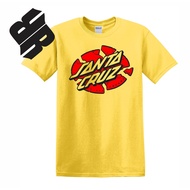 Skate Men's Shirt - Santa Cruz (Yellow)