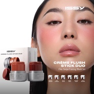 Issy Crème Flush Stick Blush Duo Cream Blush Blush Stick